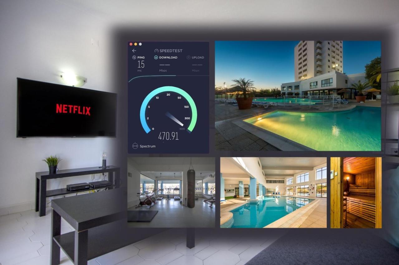 Sea View Apartment - 3 Swimming Pool & Fitness アルブフェイラ エクステリア 写真