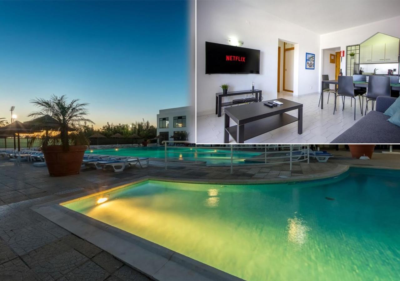 Sea View Apartment - 3 Swimming Pool & Fitness アルブフェイラ エクステリア 写真